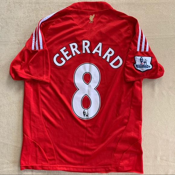 steven gerrard liverpool jersey